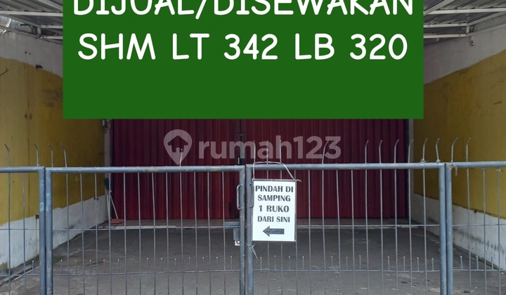 Ruko Jual/Sewa di Cocok untuk Usaha karena Lokasi Strategis 1