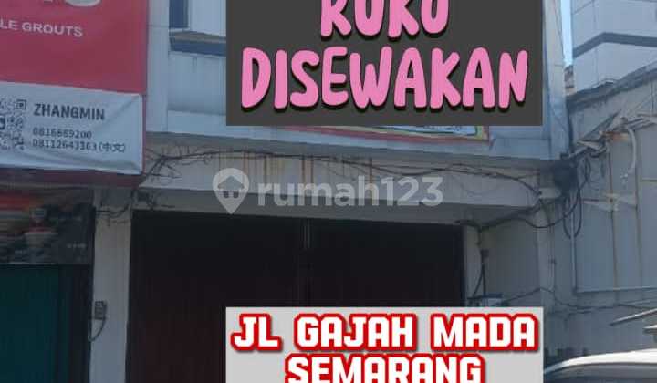 Ruko Semarang Tengah Strategis Unfurnish 1