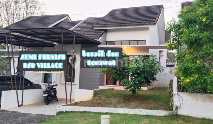 Rumah Sewa Bsb Village Dalam Cluster Bebas Banjir Bagus 1