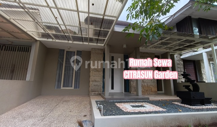Rumah Sewa Semi Furnish Citrasun Garden Dalam Cluster