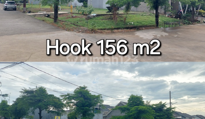Kavling Hook 156M² di Jantung Cibinong SHM Free Biaya Allin Kavling Hook 156M² di Jantung Cibinong SHM Free Biaya Allin