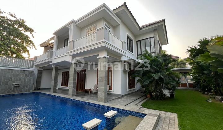 Rumah Kondisi Baru Dijual / Disewa Taman Simpruk 1 Jalan Senayan Raya Mewah dan Bagus 2