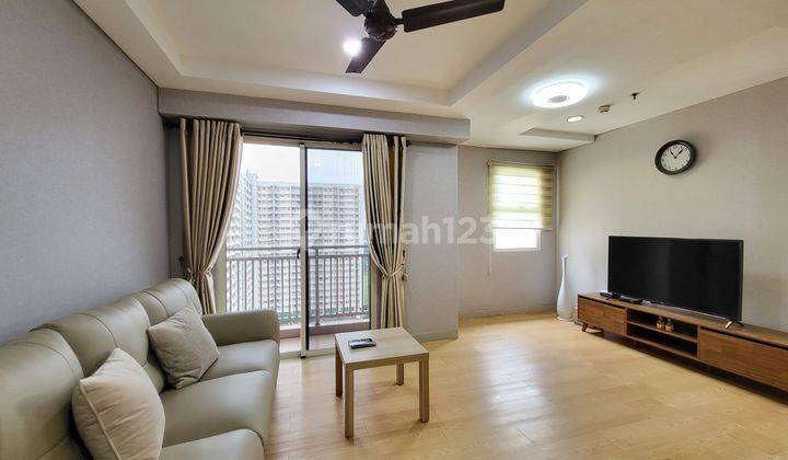 Disewakan Apartemen Trivium 3br Jd 2br Bagus Dan Nyaman Hadap Danau di Lippo Cikarang  1