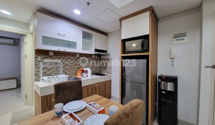 Disewakan Apartemen Trivium 1br Besar Wood Model Bagus Di Lippo Cikarang 2