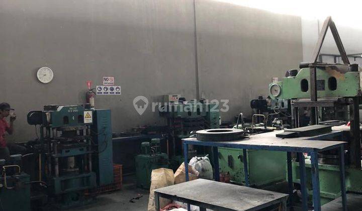DIJUAL TANAH DAN BANGUNAN GUDANG PABRIK DAERAH INDUSTRI CIMAREME 2