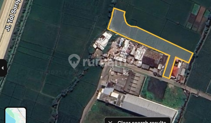 Land for Sale in Margaasih Citarip, Suitable for Building a Warehouse