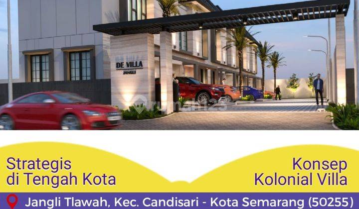 Rumah dua lantai konsep villa di jangli Semarang  2