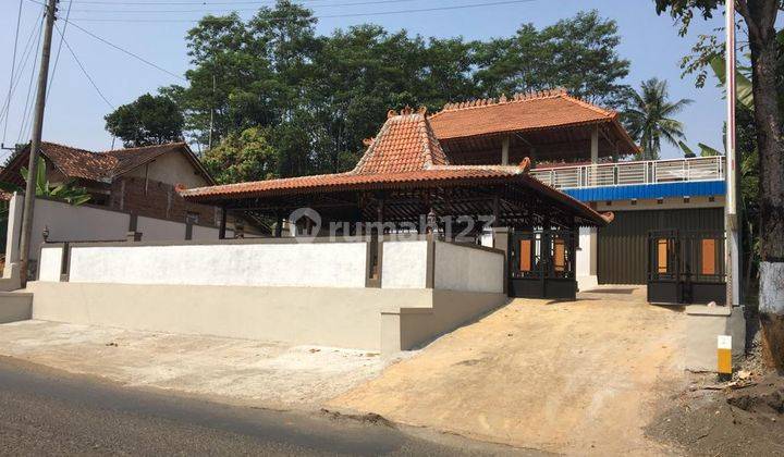 Dijual Rumah Joglo ada kolam renangnya di kabupaten Batang Jawa Tengah  1