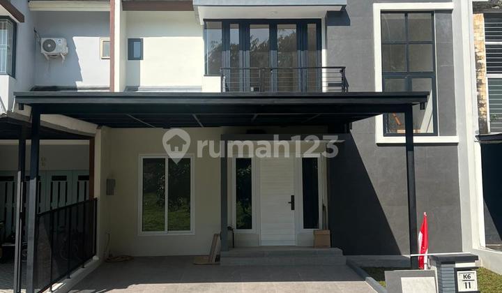 Rumah Renovasi Depan Taman Lingkungan Asri Delatinos BSD City