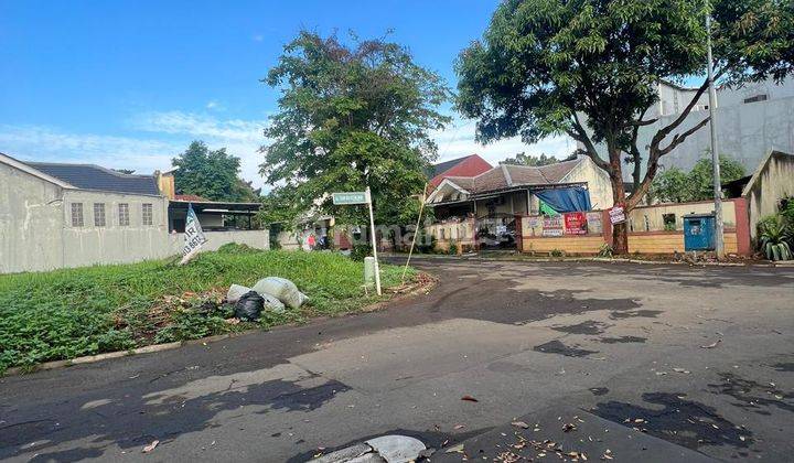 Kavling Hoek Sudah Berpagar Kencana Loka Bsd City 1