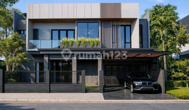 Rumah Renovasi Lokasi Bouelevard View Sungai Puspita Loka Bsd City