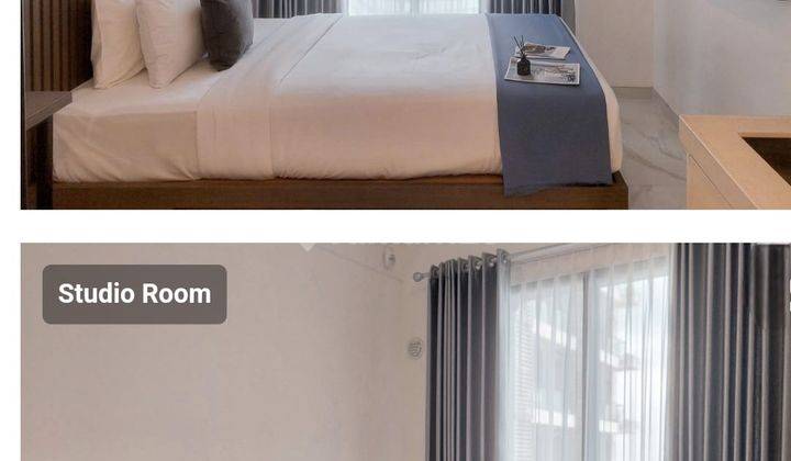 kamar tidur apartemen siap huni sky house