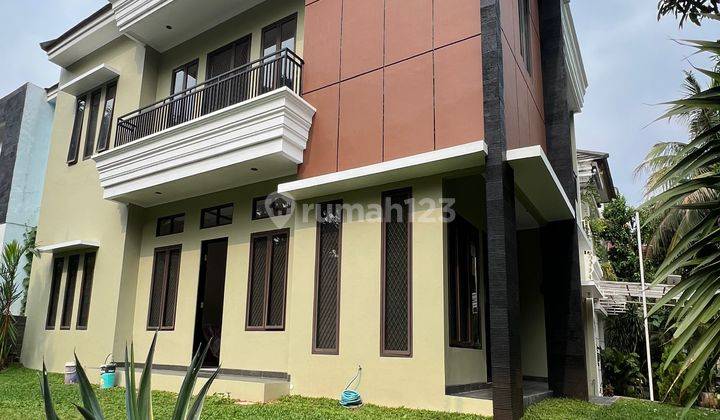 Rumah Mandiri Depan Taman Seperti Baru Bsd City 1