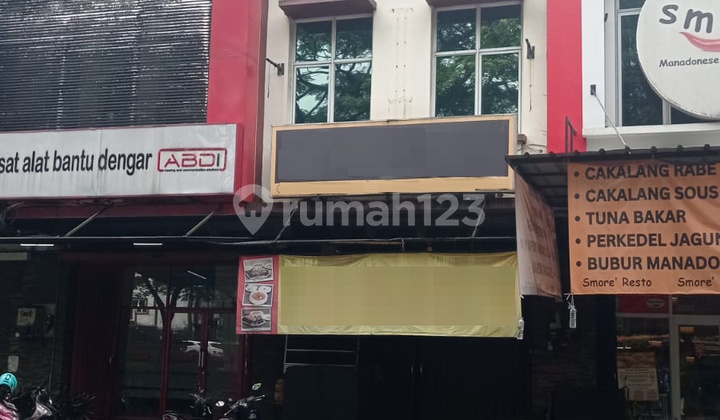 Linked to the BSD Toll Boulevard Main Road Commercial Area Shophouse