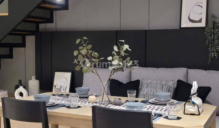 Rumah Full Furnishb2 Lantai di Ciater Serpong Dekat Akses Tol BSD 2