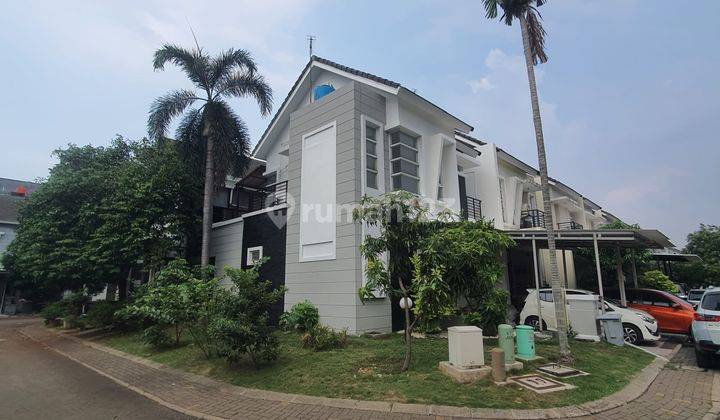 Rumah hoek Flourite gading serpong 1