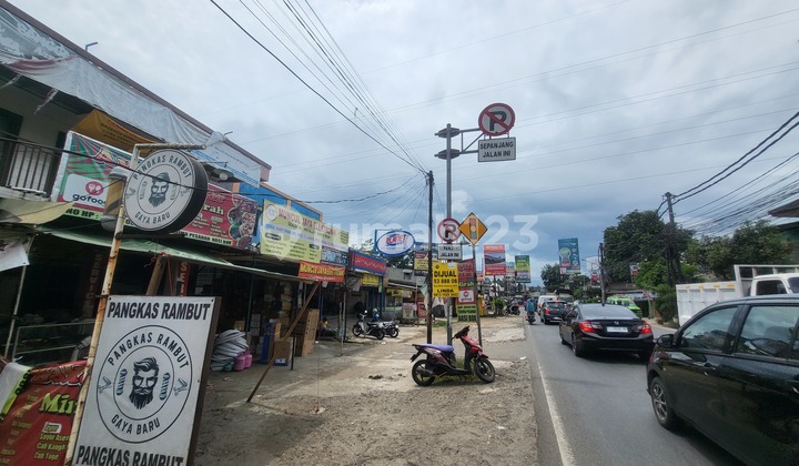Tanah Pinggir Jalan Raya Puspitek Dekat Sekolah