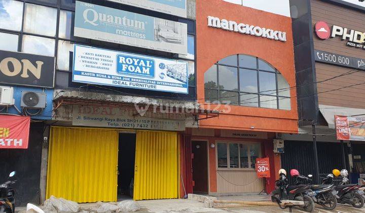 Ruko 2 Lantai Hadap Jalan Raya Pamulang Dekat Mall 1