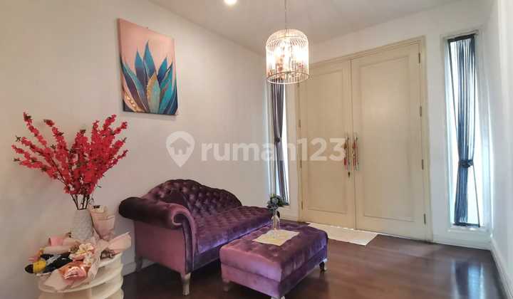 Two-Story Ready-to-Live Semi-Furnished House in Alam Sutera Near the Toll Road.