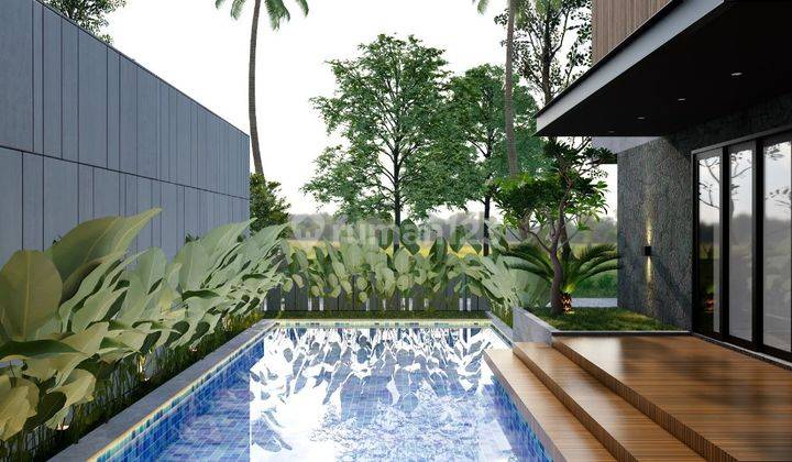 Rumah Baeu 2 Lantai Dengan Private Pool Di The Icon Bsd Dekat Tol 2