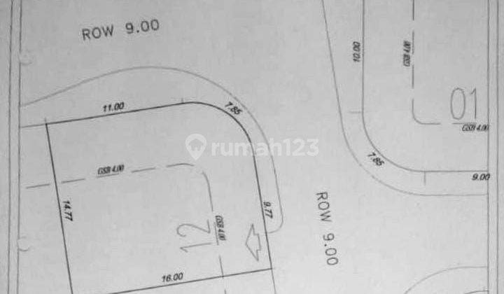 Kavling murah siap bangun di Bsd Angrek Loka 1