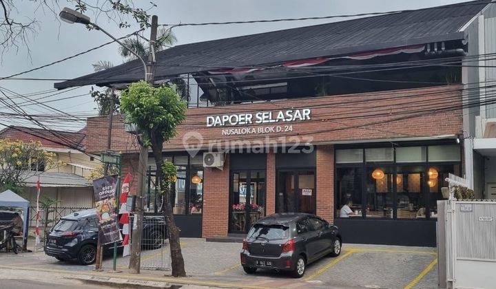 Rumah Tempat Di Bsd Jalan Utama Nusa Loka