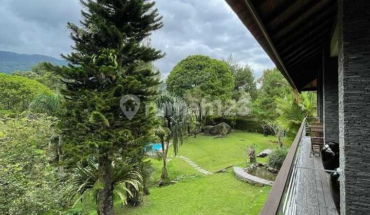 VILLA  CISARUA-PUNCAK ~ LT/LB 3710/800 ~ VIEW CANTIK GUNUNG & SAWAH
