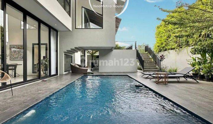 RUMAH KEMANG DIJUAL ~ LT/LB 442/760 ~ MODERN RESORT TOWNHOUSE 1