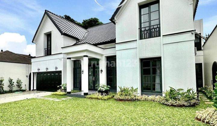 FOR SALE RUMAH  KEMANG ~ LT/LB 823/850 ~ BRAND NEW HOUSE ~ AMERICAN CLASSIC DESIGN ~ TURUN HARGA! 2