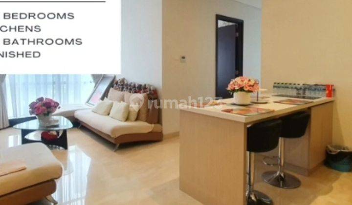 Sudirman Suites Apartemen, 3br, 95sqm, Hoek, Fullfurnished, Brand New. 1