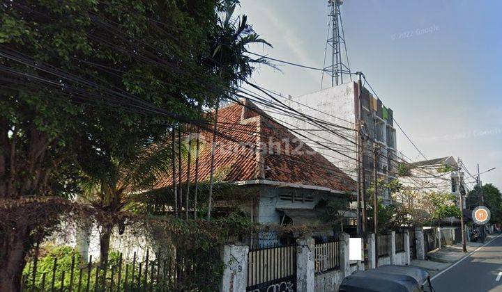 Rumah Hitung Tanah di Jl Tambak Jakarta Pusat , Area Komersil, Pinggir Jalan Raya. 2