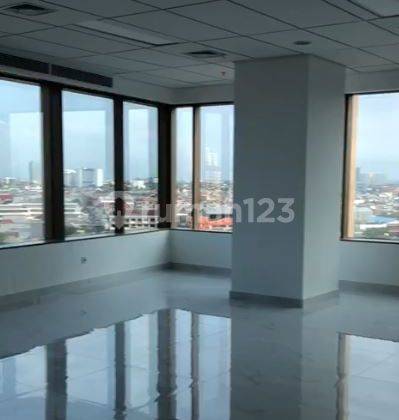 Sewa Kantor di Citra Tower Kemayoran Jakarta Pusat, Luas 159m2, Corner Unit, Fitted 1