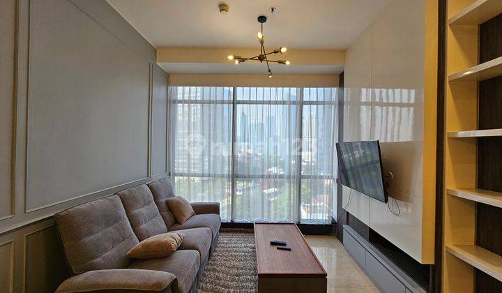 Sudirman Suites Apartemen, Jakarta Pusat, Luas 95m2, View Sudirman,hook,3bedroom, Full Furnished 1