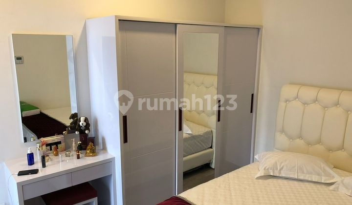 kamar tidur sudirman suites apartemen, jakarta pusat,