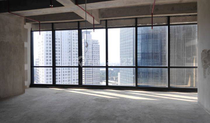 Dijual Office Space Treasury Tower, Luas 133m2, Bare Unit. 1