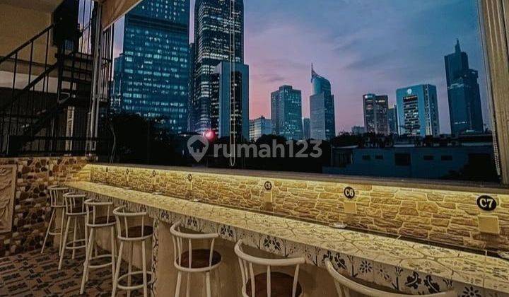 Rooftop Cafe di Setiabudi Kuningan, Masih Baru Dan Lengkap Dengan Furniture 1