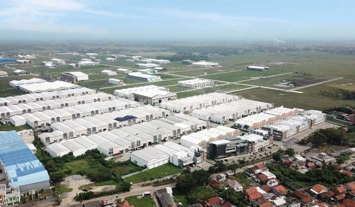 Laksana Business Park Gudang + Kantor Lokasi Blok Depan Dekat Pintu Keluar Kawasan