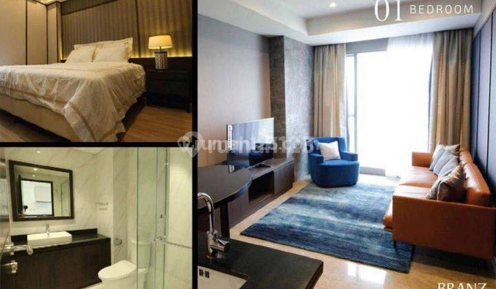 Apartemen Branz Bsd City, 1bedroom, Semi Furnished, Jual Rugi. 1