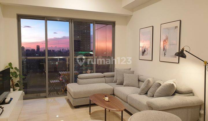 Apartemen Fifty Seven Promenade, 2br, Luas 105m2, Full Furnished. Brand New Unit. 1