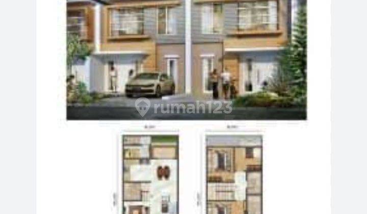 Rumah disewakan cluster piano termurah 6x15 golf island pik 2