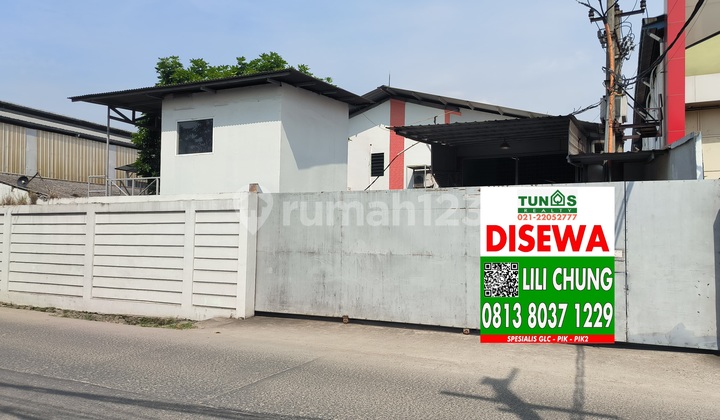 Disewakan Gudang 1100M2 Siap Pakai Lokasi Cipondoh Tangerang