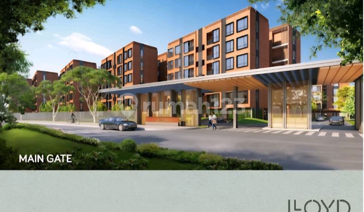 Disewakan Low Rise Apartement Lloyd premium Alam Sutera 2br Furnish Siap Huni
