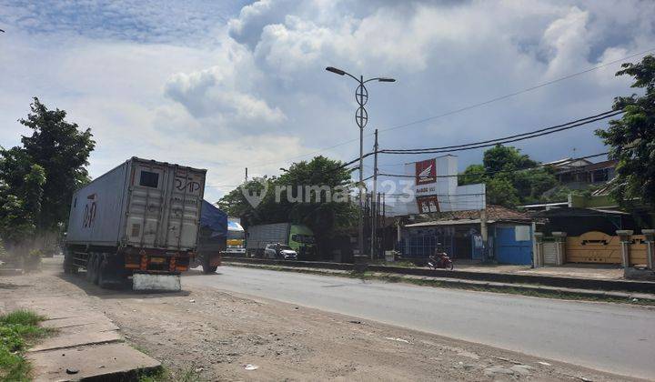 Gudang pinggir jalan nasional, kawasan industri Tugu, akses kontainer 5