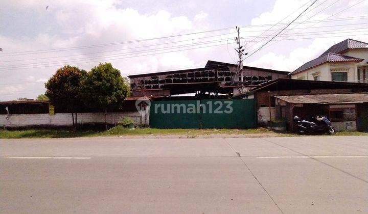 Pabrik pinggir jalan raya Semarang - Purwodadi siap pakai 3