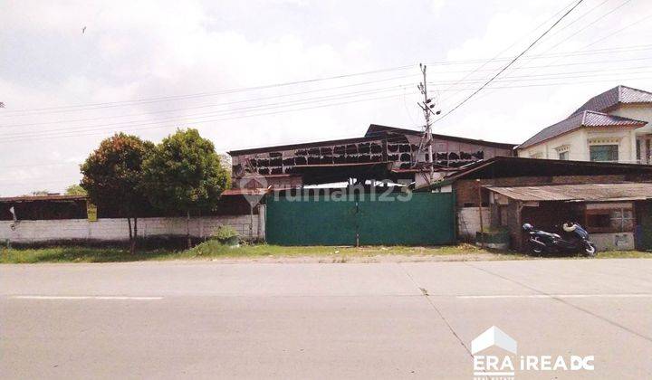 Pabrik pinggir jalan raya Semarang - Purwodadi siap pakai 1