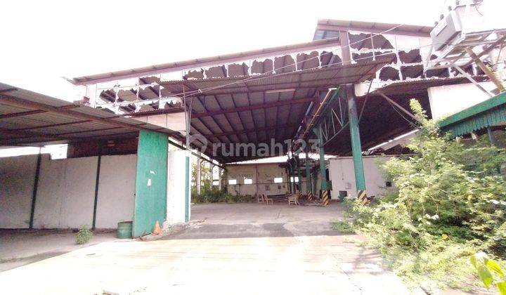 Pabrik pinggir jalan raya Semarang - Purwodadi siap pakai 7