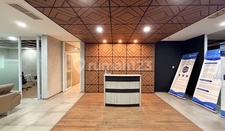 Sewa Office Space Springhill Office Kemayoran Ruang Kantor 208M2