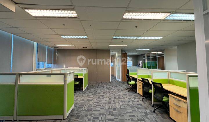 Sewa Office Space Springhill Office Kemayoran 211 Meter Furnish 1