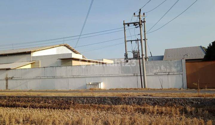Gudang 6000m² Siap Pakai Sukoharjo Kota  1