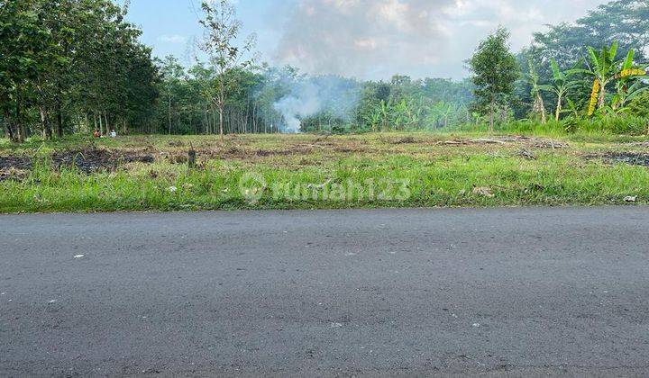 Tanah Zona Kuning Untuk Gudang 3000m2 Tepi Jl Raya Kerjo - Sragen 